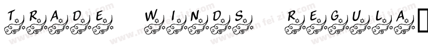 Trade Winds Regula字体转换